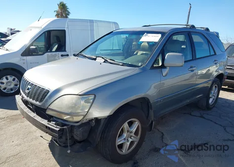 2002 Lexus Rx 300 из США, поврежденный, VIN JTJGF10U320140811